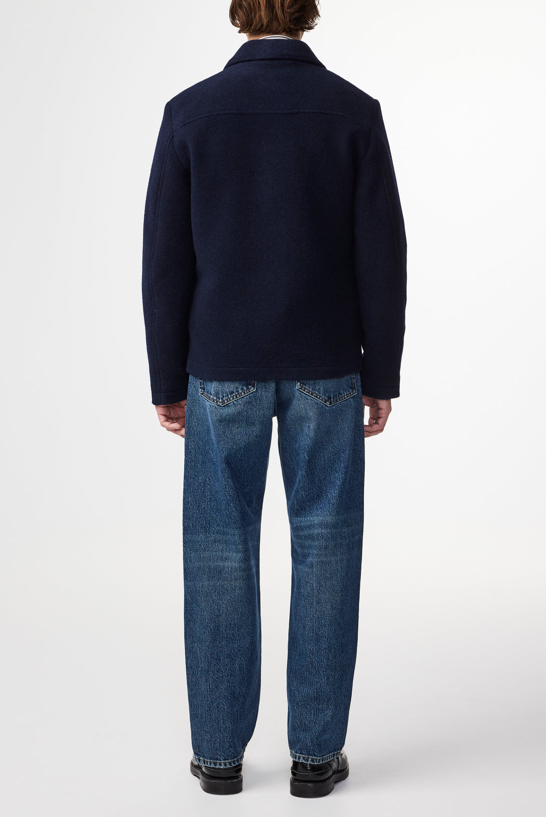 NN.07 Gael 8267 Jacket in Navy Blue | Buster McGee Daylesford
