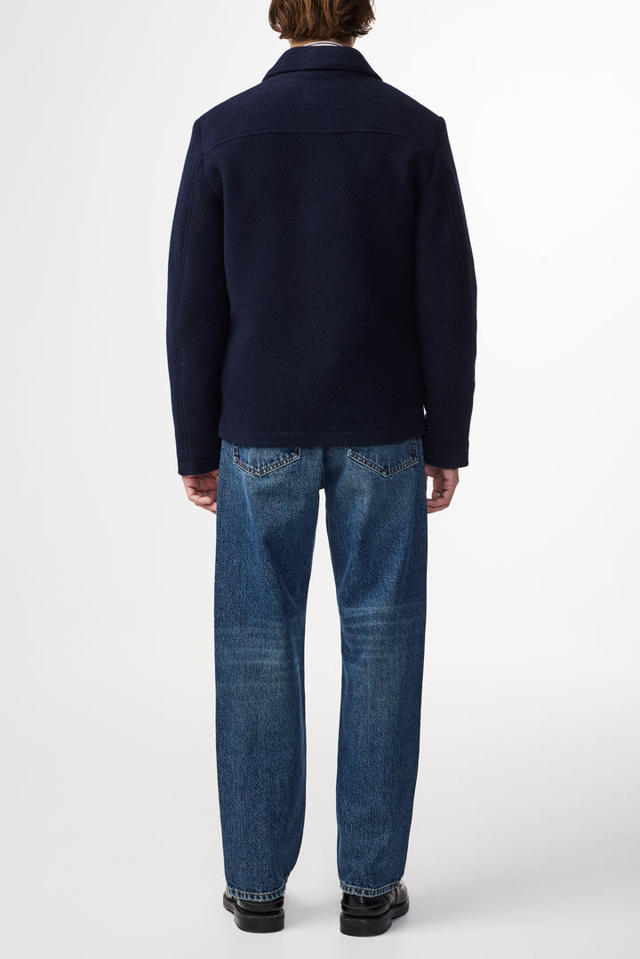 NN.07 Gael 8267 Jacket in Navy Blue | Buster McGee Daylesford