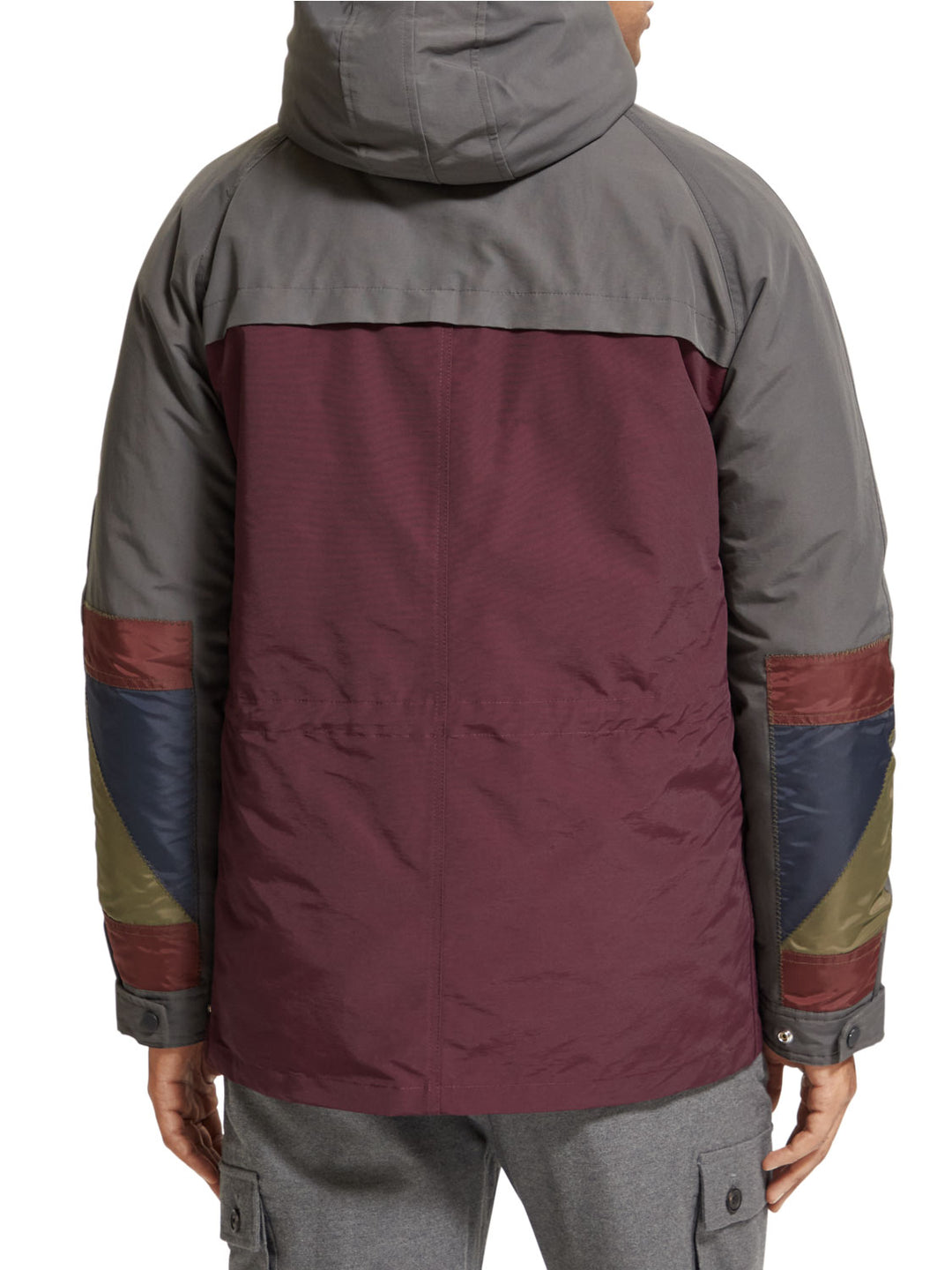 Scotch & Soda - 2 in 1 Mid Length Parka in Moon Dust | Buster McGee