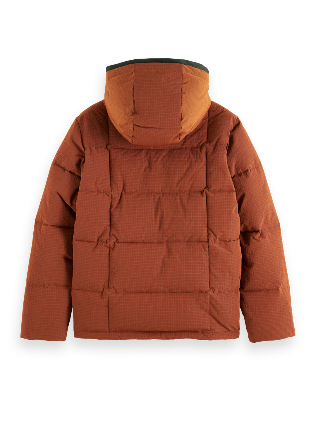 Scotch & Soda - Hooded Puffer Jacket in Deep Toffee | Buster McGee