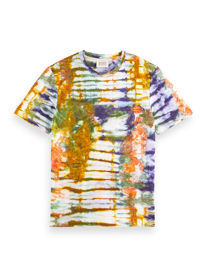 Scotch & Soda - Tie-Dyed Tee Shirt in Harmonica Tie Dye | Buster McGee