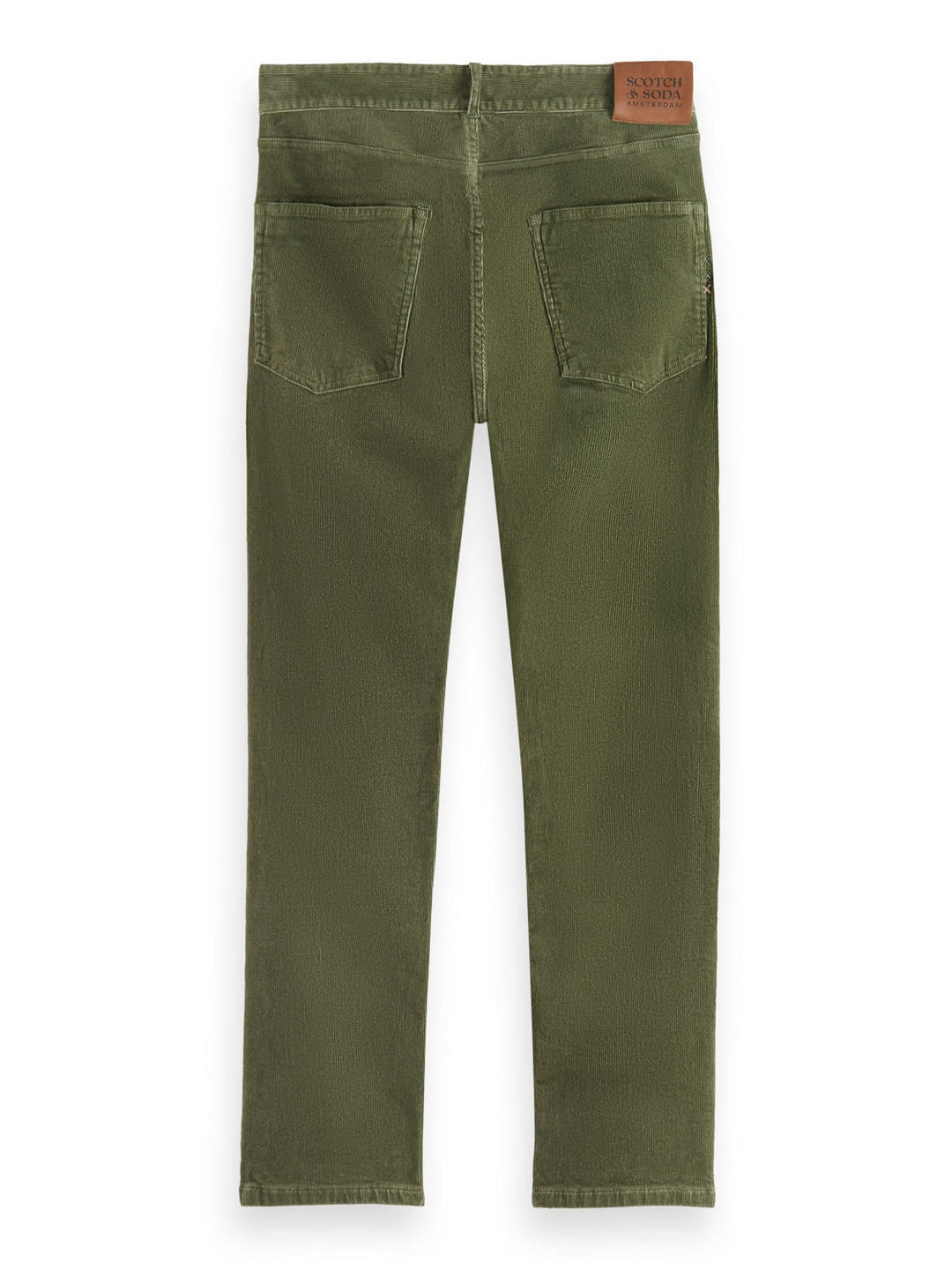 Scotch & Soda - Ralston Slim Fit Corduroy Pants in Army | Buster McGee