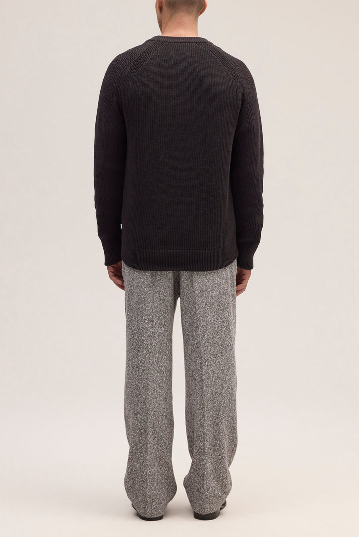 NN07 Jacobo 6470 Crewneck Sweater in Dusky Port | Buster McGee