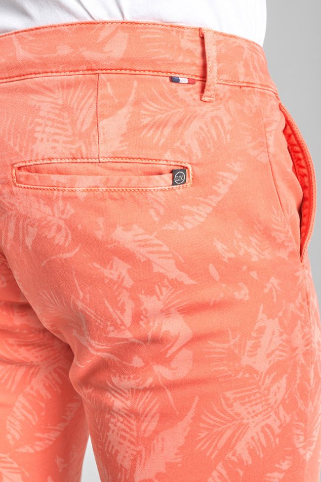 JOGG Swoop Chino Bermuda Shorts in Salmon | Buster McGee