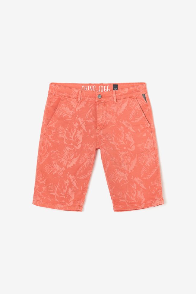 JOGG Swoop Chino Bermuda Shorts in Salmon | Buster McGee