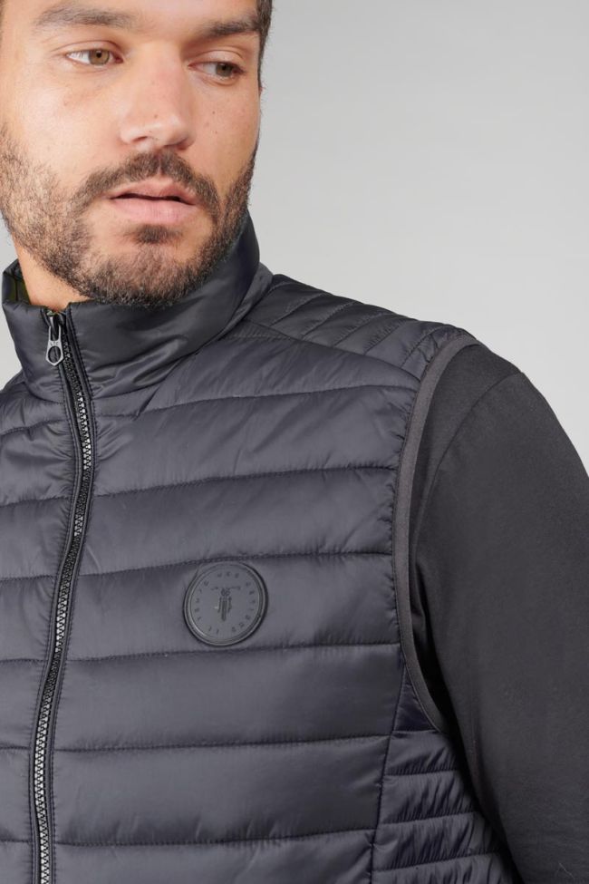 Le Temps des Cerises - Croz Down Bodywarmer in Navy | Buster McGee
