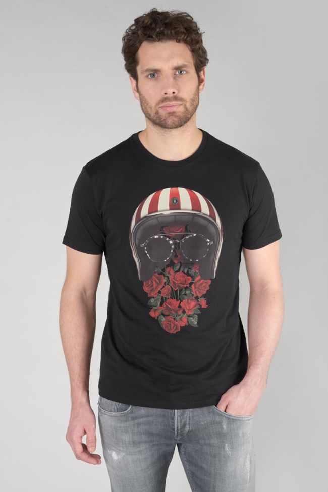 Le Temps des Cerises - Mura Printed Tee in Black | Buster McGee