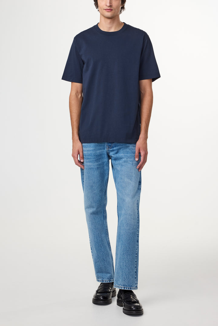 NN07 Adam Tee 3209 in Navy Blue | Buster McGee Daylesford