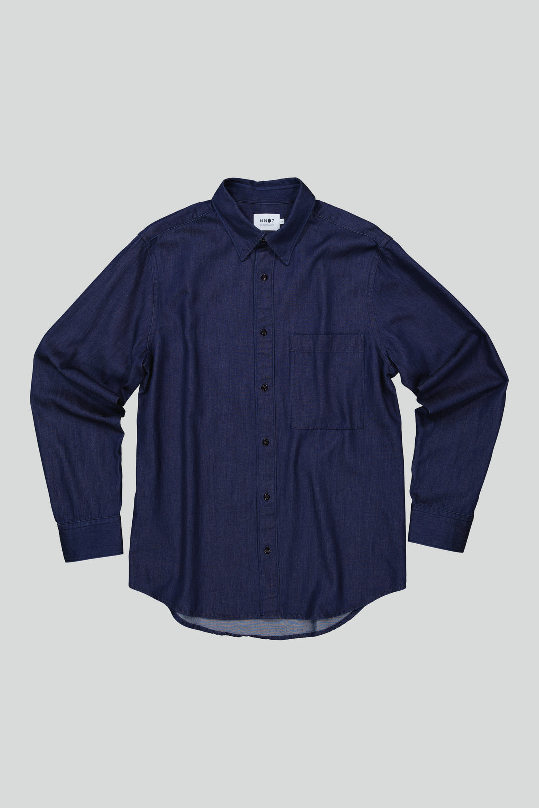 NN07 - Cohen 5768 Long Sleeve Shirt in Dark Indigo | Buster McGee