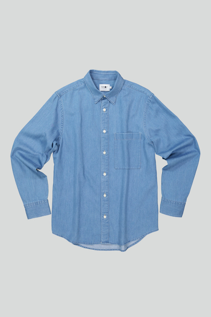 NN07 - Cohen 5768 Long Sleeve Shirt Medium Washed | Buster McGee