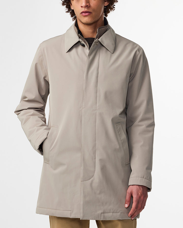 NN07 Blake 8240 Trench Coat in Greige | Buster McGee