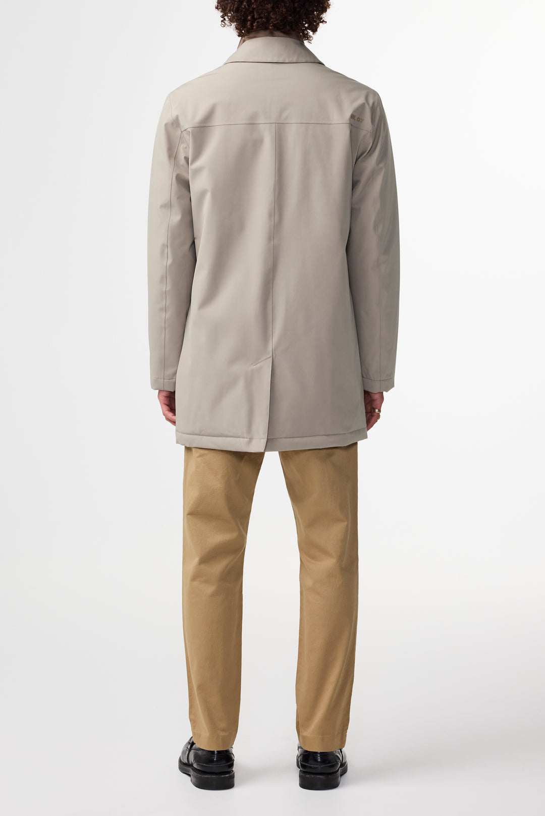 NN07 Blake 8240 Trench Coat in Greige | Buster McGee