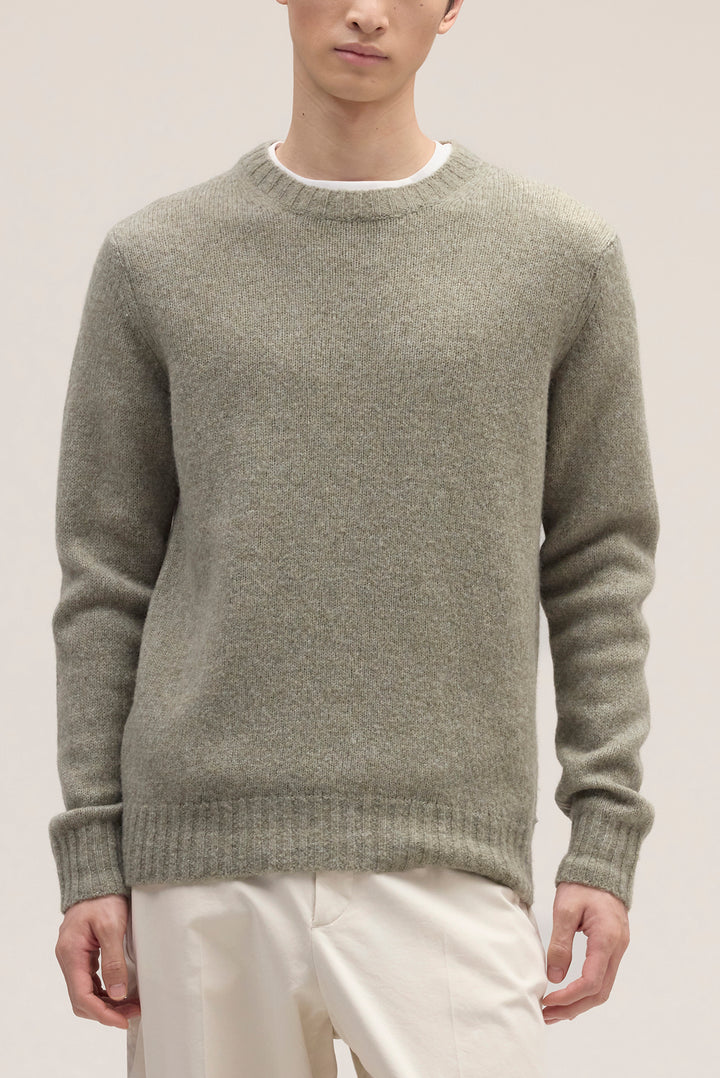 NN07 Lee 6598 Crewneck Pullover in Valley Green | Buster McGee