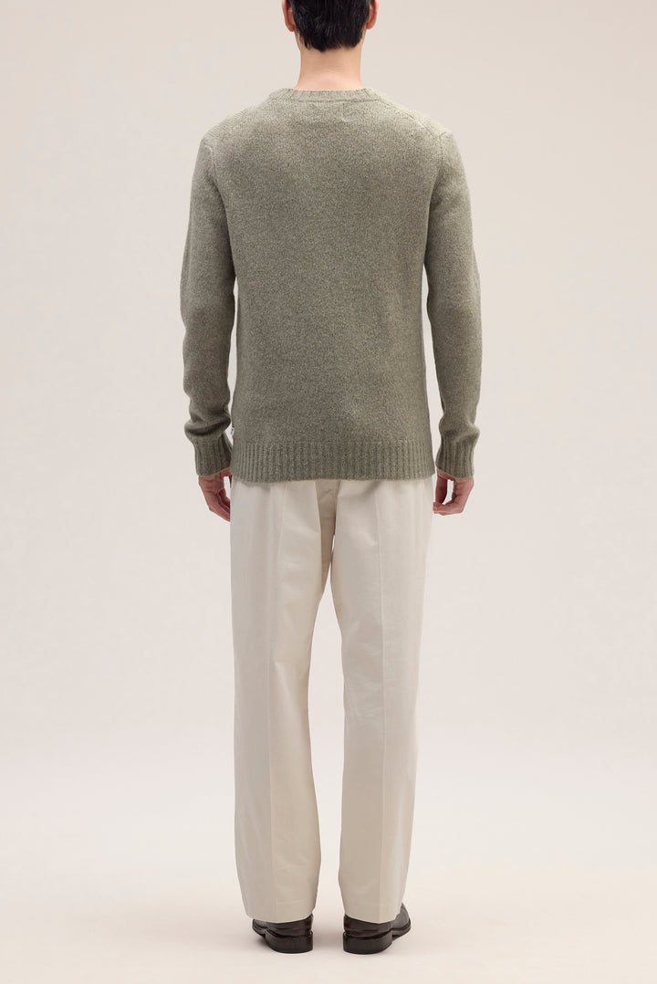 NN07 Lee 6598 Crewneck Pullover in Valley Green | Buster McGee
