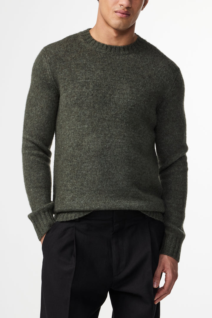 NN07 Lee 6598 Crewneck Pullover in Capers | Buster McGee