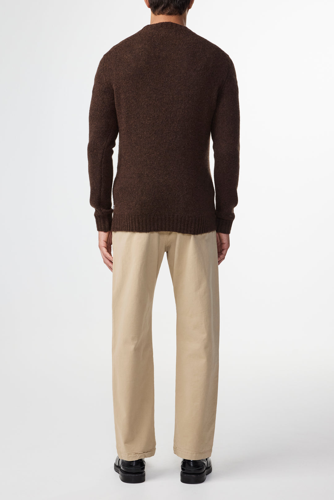 NN07 Lee 6598 Crewneck Pullover in Demitasse | Buster McGee