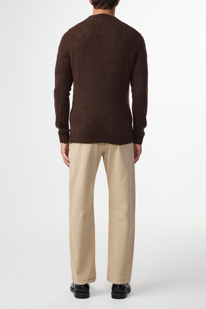 NN07 Lee 6598 Crewneck Pullover in Demitasse | Buster McGee