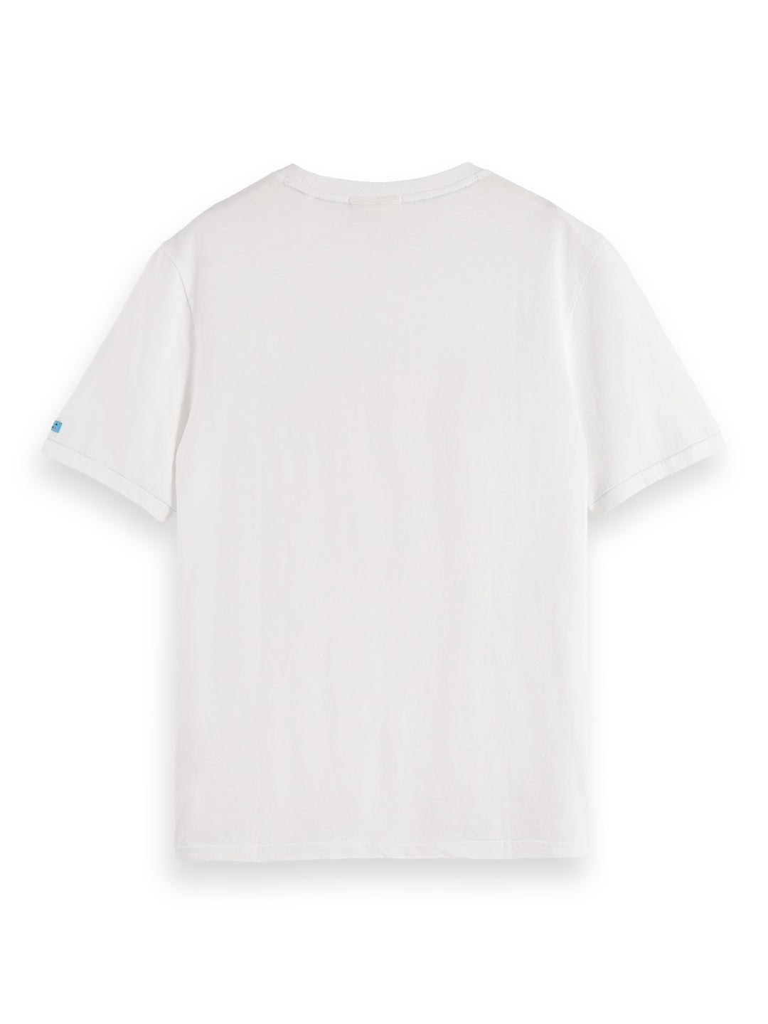 Scotch & Soda Front Artwork T-Shirt in White | Buster McGee