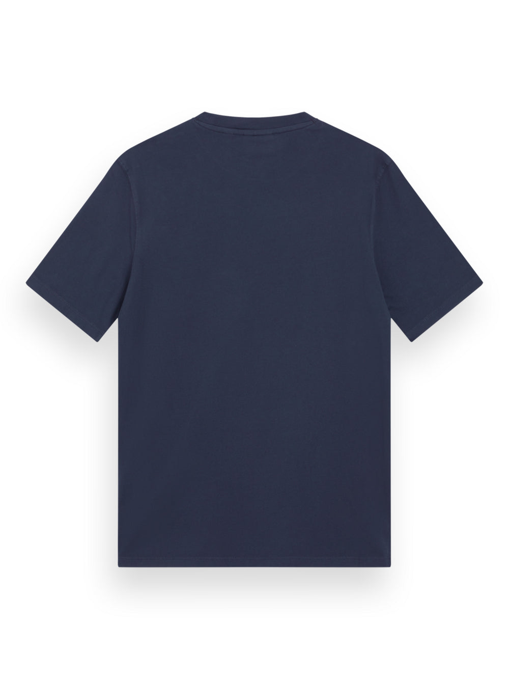 Garment Dyed Logo Crewneck Tee Shirt in Navy Blue | Buster McGee