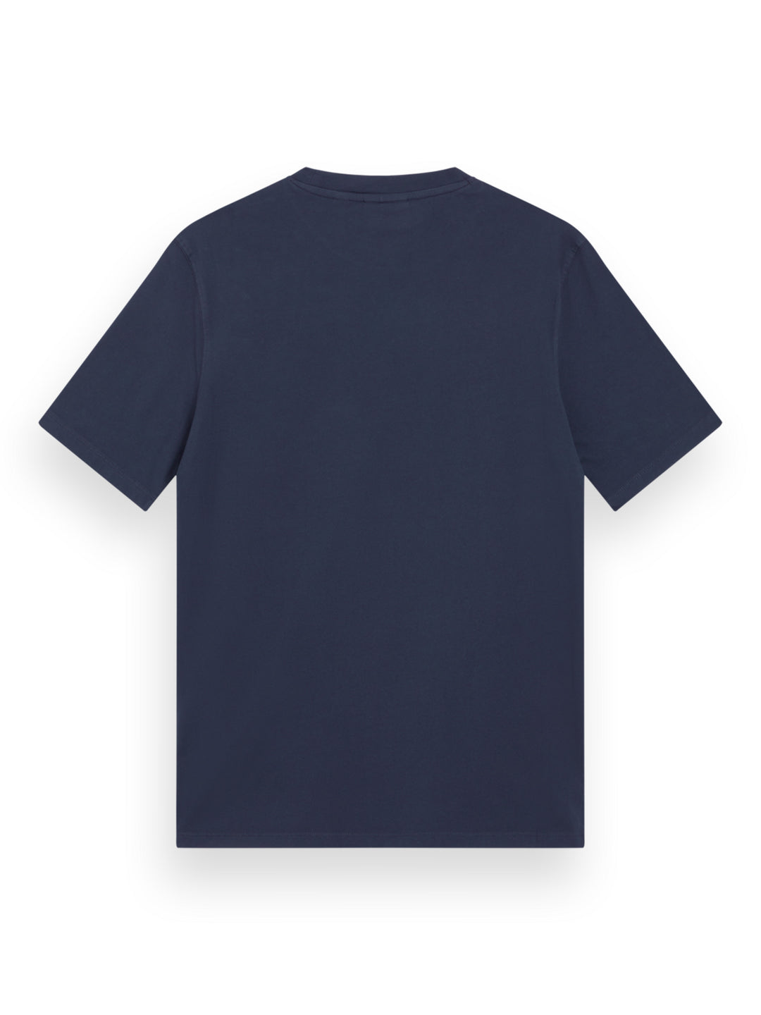 Garment Dyed Logo Crewneck Tee Shirt in Navy Blue | Buster McGee