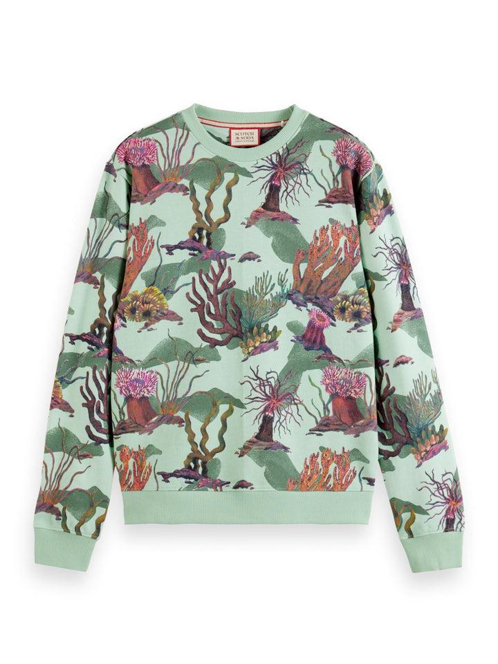 Coral Reef All Over Printed Sweatshirt | Buster McGee Daylesford