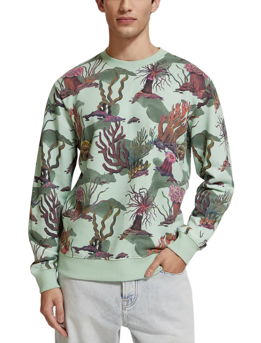 Coral Reef All Over Printed Sweatshirt | Buster McGee Daylesford