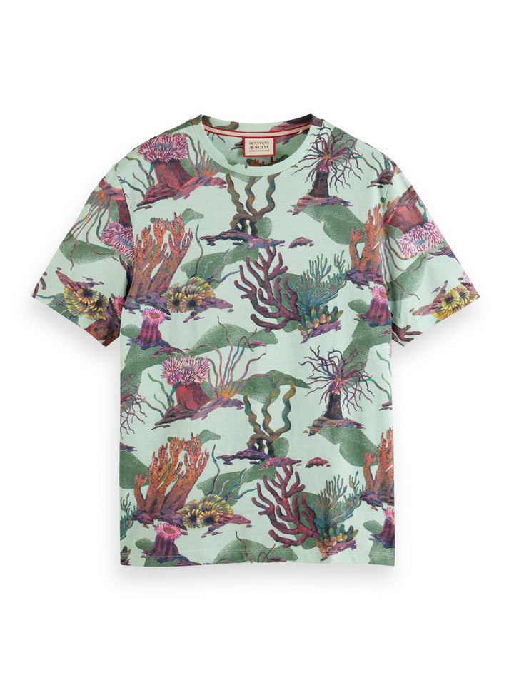 Scotch & Soda Seashell Printed AOP Tee | Buster McGee