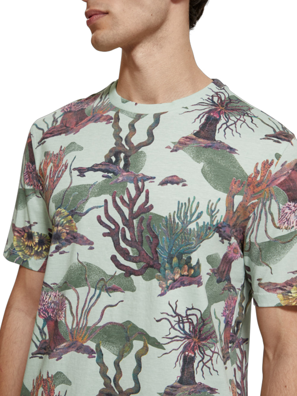 Scotch & Soda Seashell Printed AOP Tee | Buster McGee