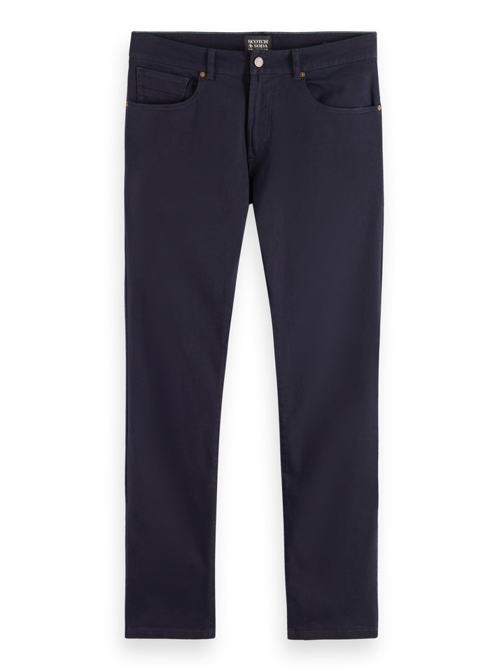 Ralston Regular Slim Fit Garment Dyed 5-Pocket Pants in Night 