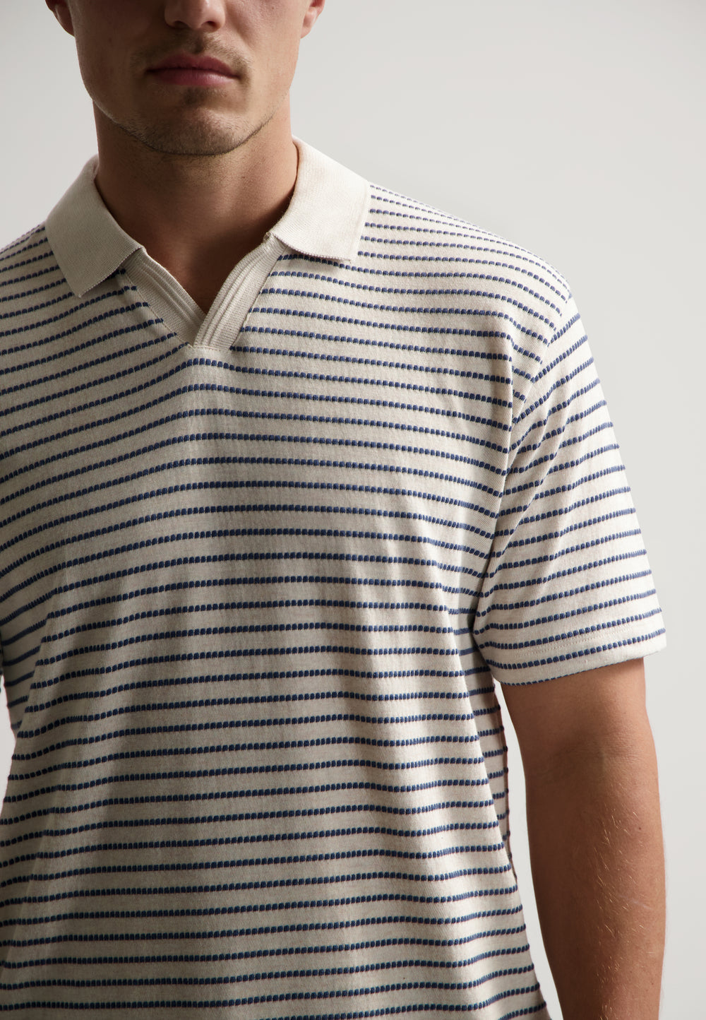 Dstrezzed Alistar Polo in Silver Birch | Buster McGee