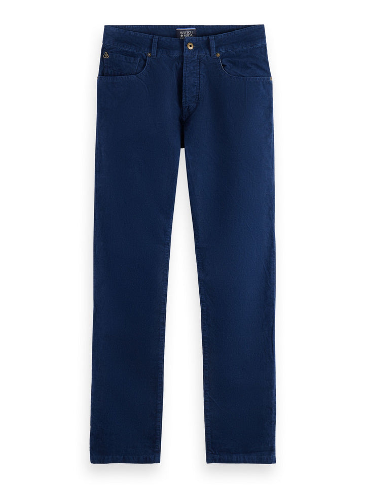 Ralston Regular Slim Fit Corduroy Pants in Navy | Buster McGee