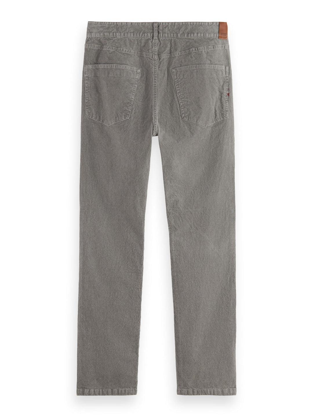 Ralston Regular Slim Fit Corduroy Pants in Seal Grey | Buster McGee