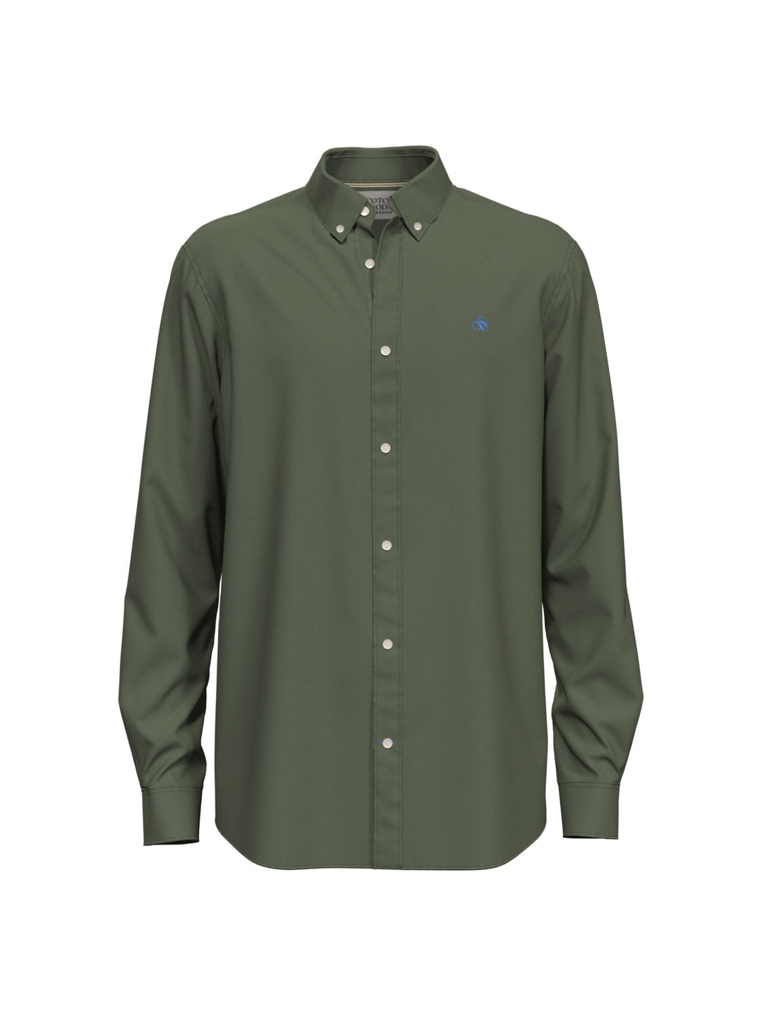 Scotch & Soda - Essential Oxford Shirt in Army | Buster McGee