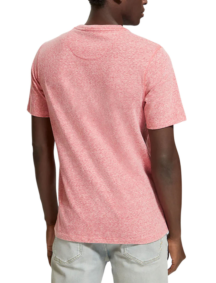 Regular Fit Melange T-Shirt in Lobster Melange | Buster McGee