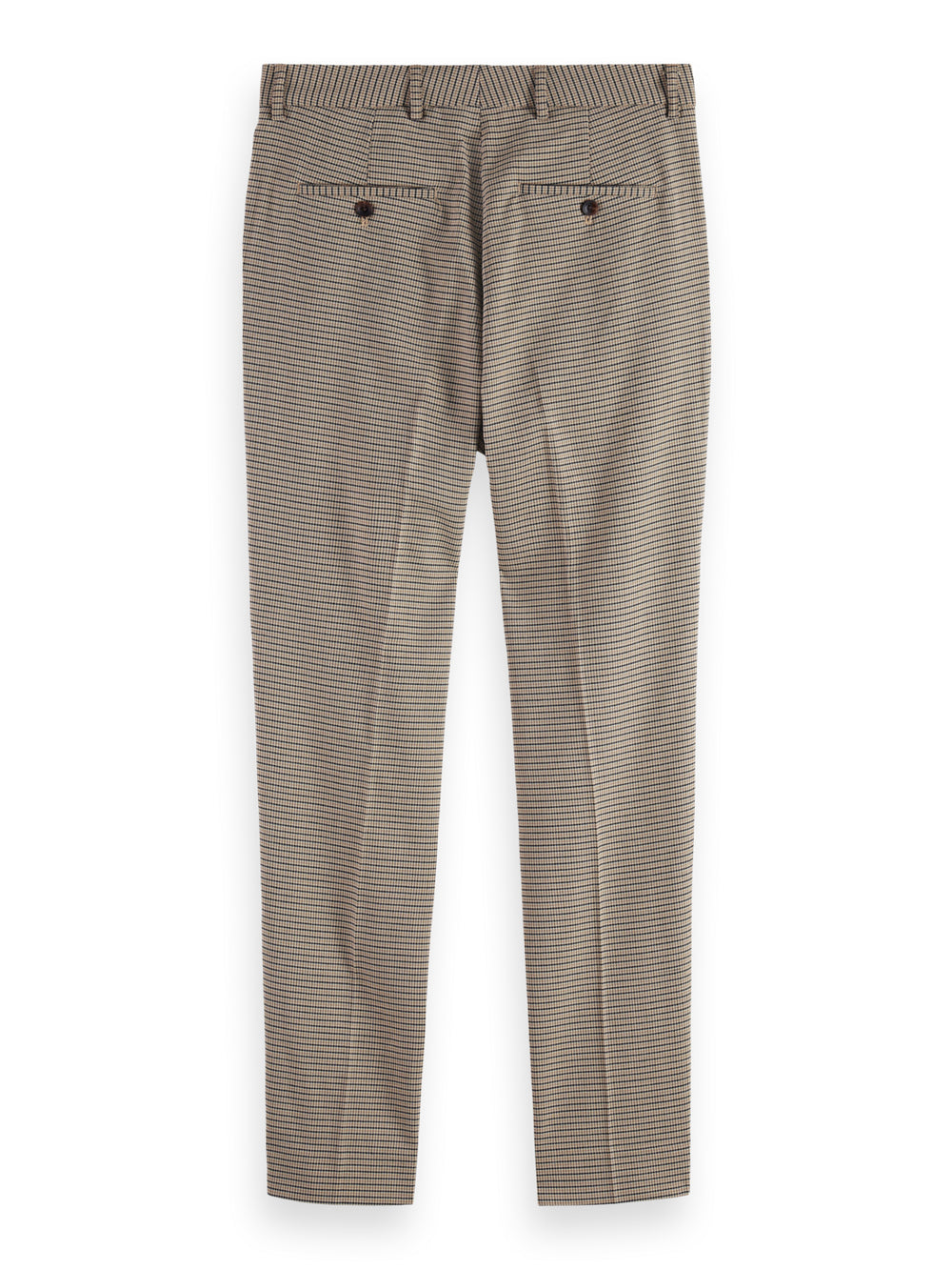 Irving Classic Yarn-Dyed Chino in Antra Mini Check | Buster McGee