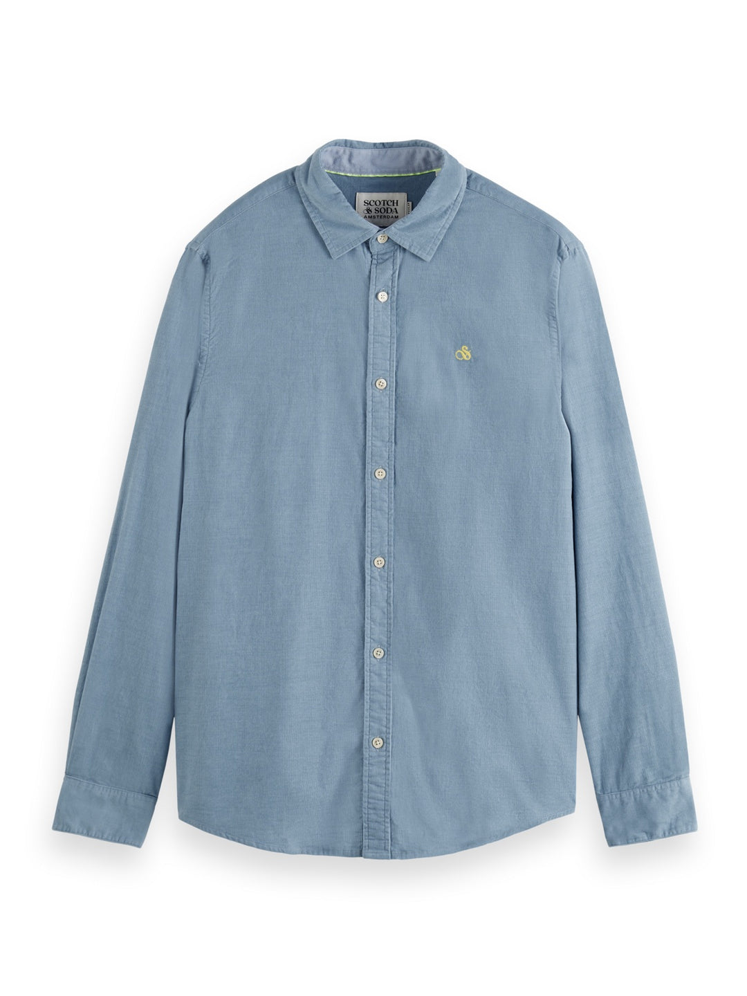 Scotch & Soda Corduroy Shirt in Bay Blue | Buster McGee