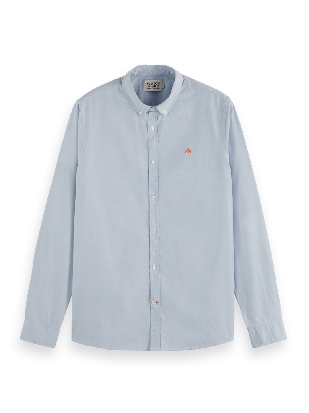 Seasonal Essentials Oxford Solid Shirt in Novel Blue | Buster McGee