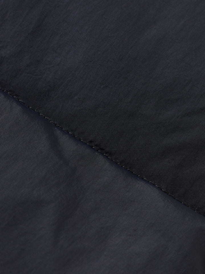Quilted Hooded Vest in Black | Buster McGee