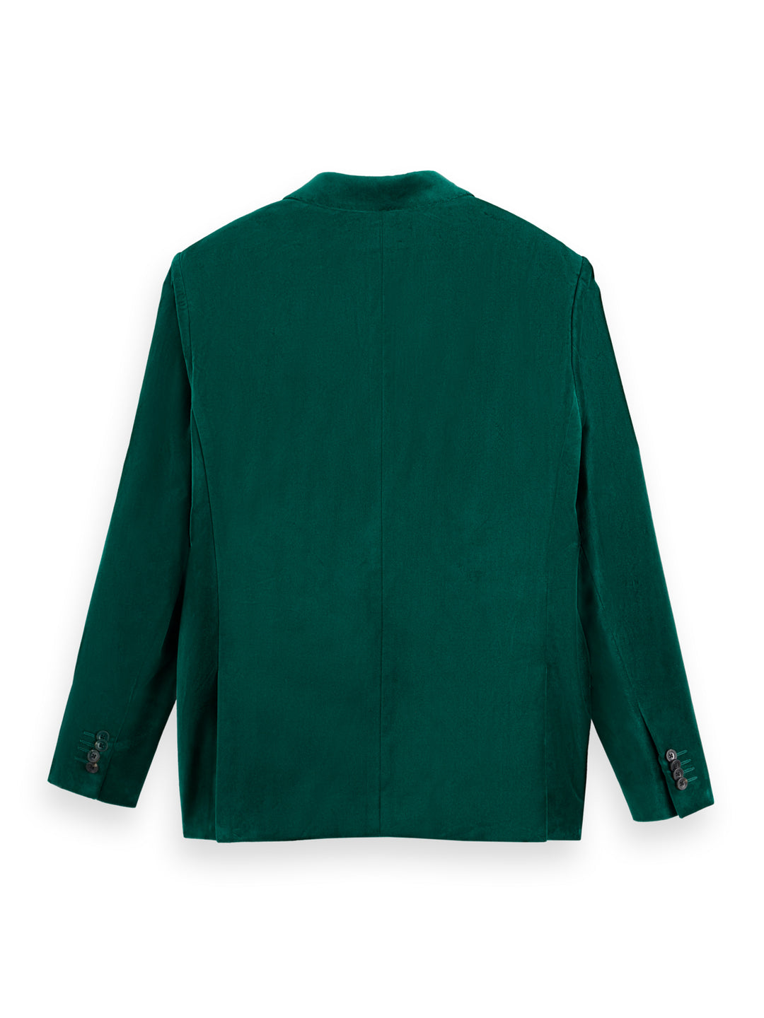 Scotch & Soda Double Breasted Velvet Blazer in Green | Buster McGee
