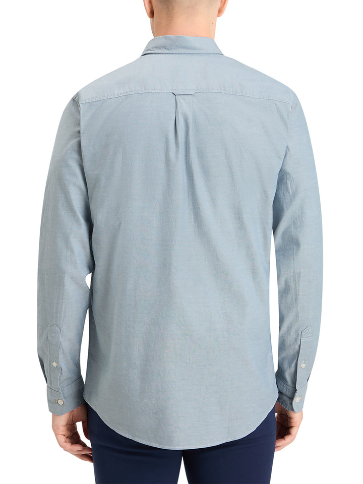 Scotch & Soda Essential Oxford Shirt in Heritage Blue | Buster McGee
