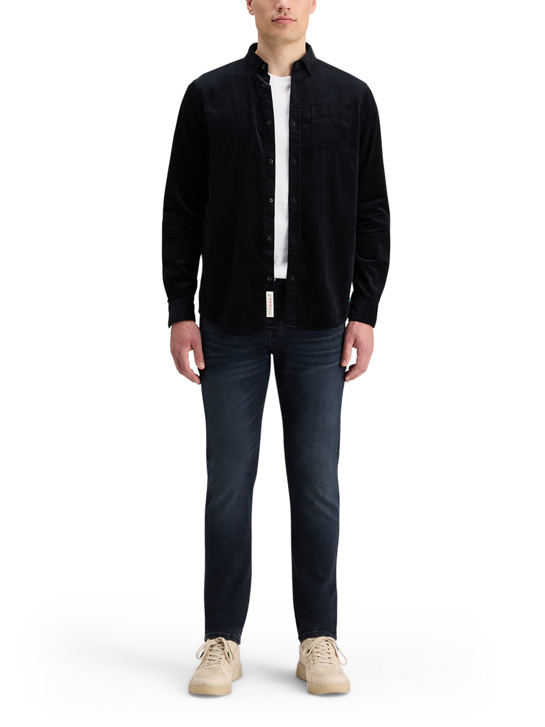 Scotch & Soda Corduroy Shirt in Black | Buster McGee