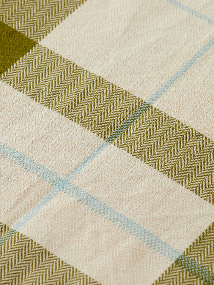 Scotch & Soda Herringbone Check Shirt in Beige Check | Buster McGee