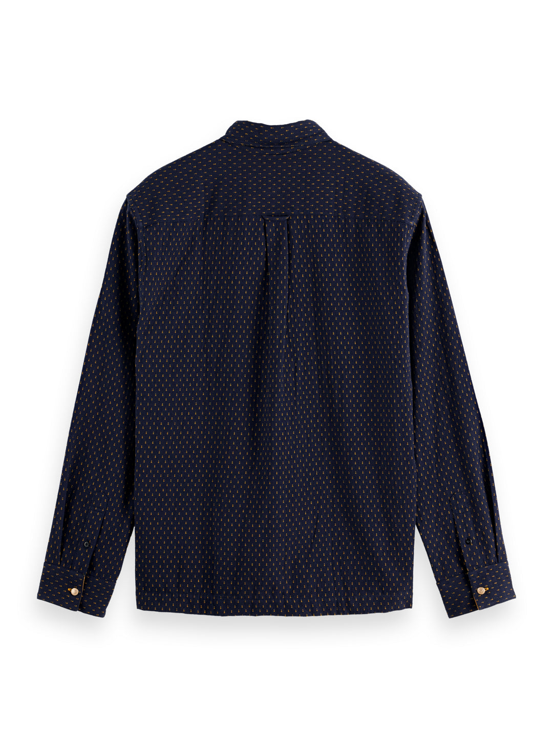 Scotch & Soda Relaxed Fit Jacquard Shirt in Night | Buster McGee