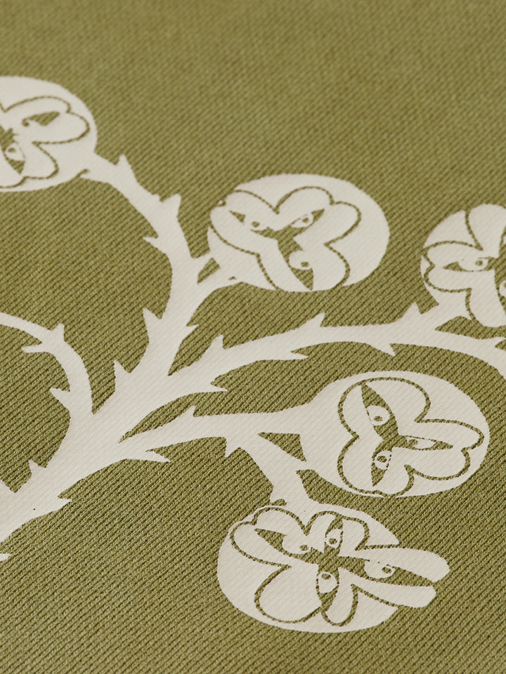 Scotch & Soda Garment Dyed Art Sweatshirt Moss Green | Buster McGee