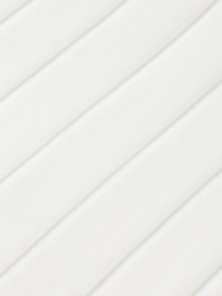 Scotch & Soda Rib Knitted Polo in Swan | Buster McGee