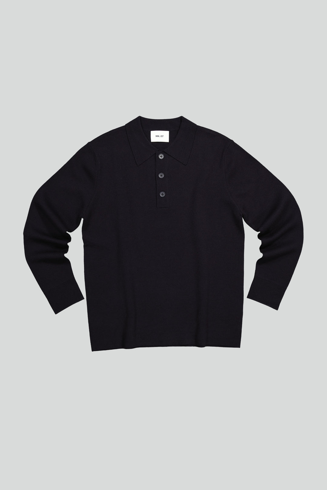 NN07 Harald LS Polo 6530 in Navy Blue | Buster McGee