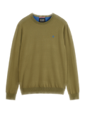 Essentials Crewneck Pullover in Moss Green | Buster McGee