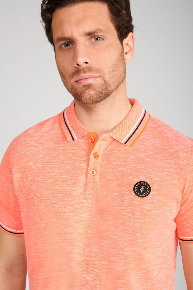 Bares Men's Polo in Salmon | Buster McGee