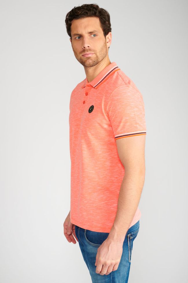 Bares Men's Polo in Salmon | Buster McGee