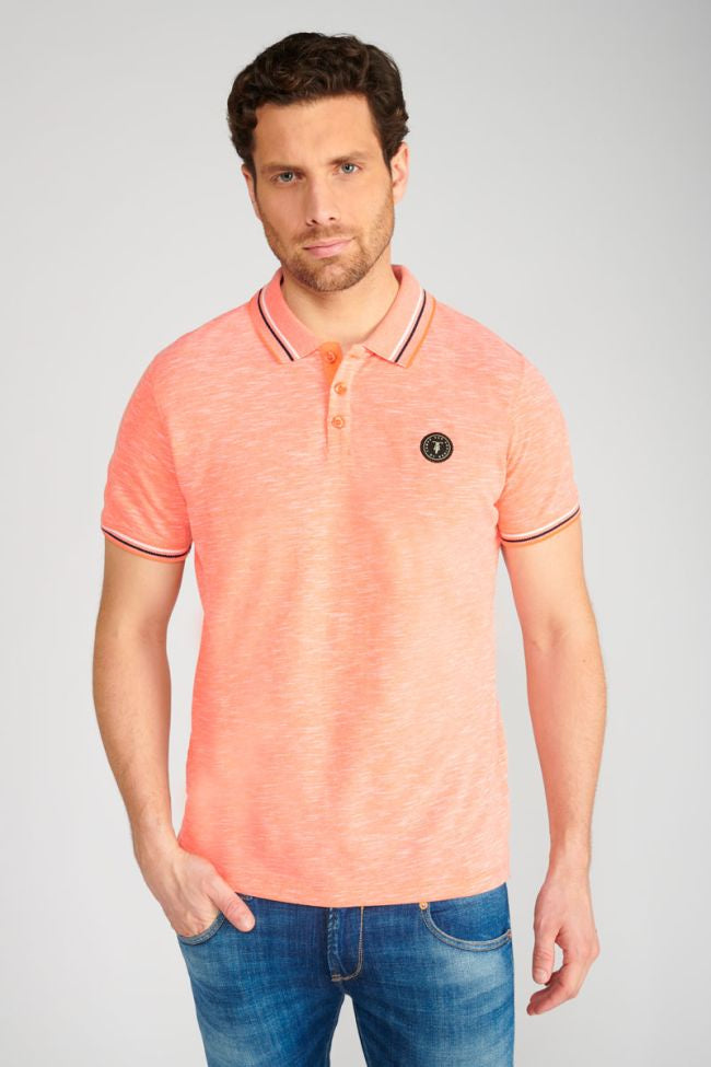 Bares Men's Polo in Salmon | Buster McGee